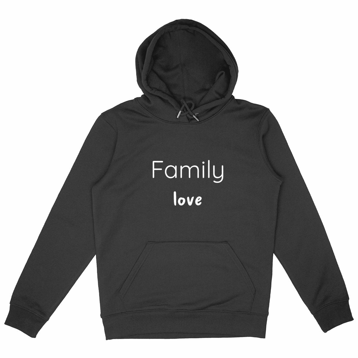 Sweat à capuche Epais Unisexe - Style Familial