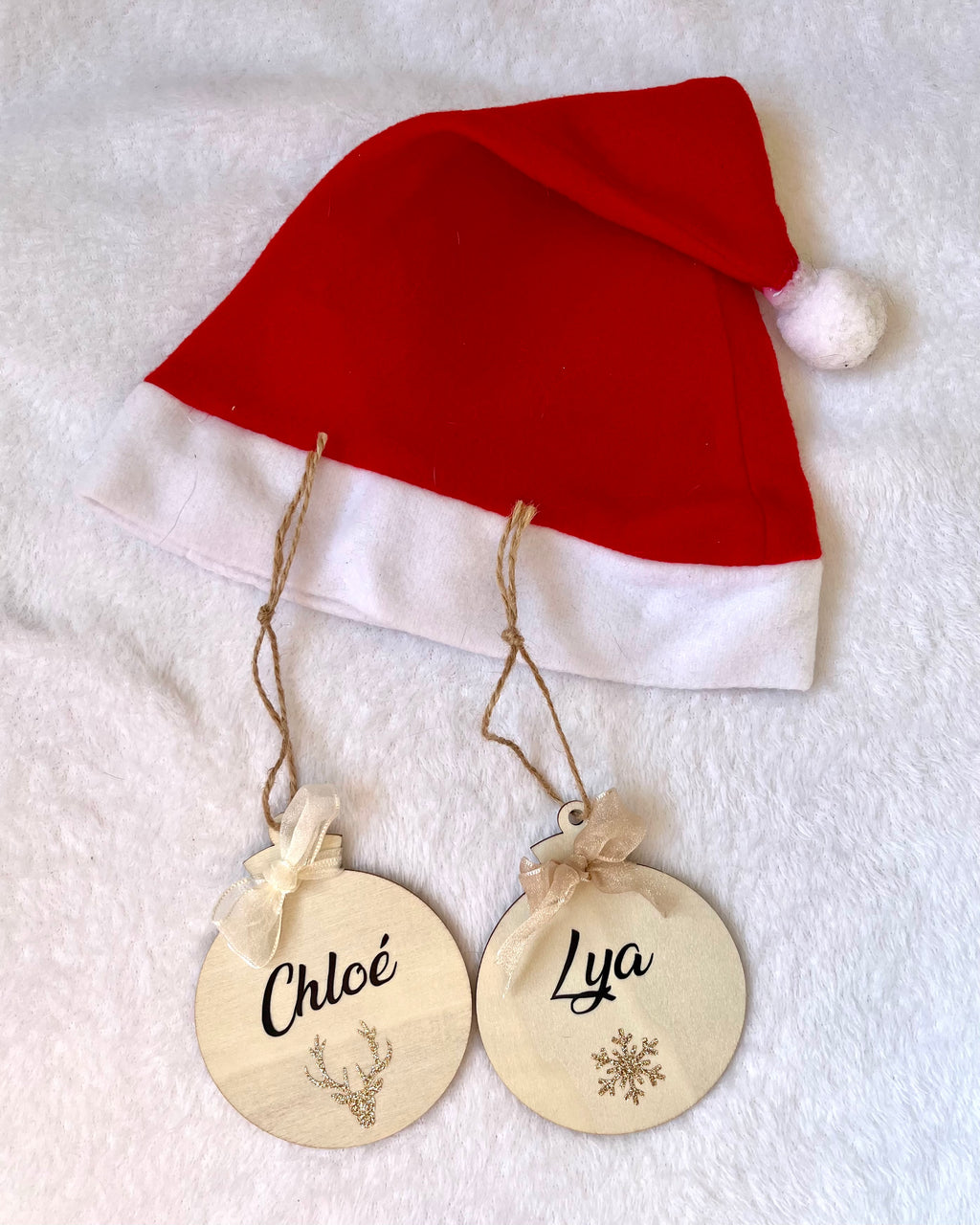 Boule de Noël en bois