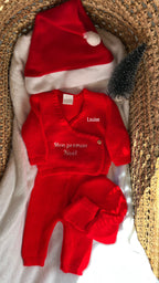 Tenue de Noël - Maille cache coeur
