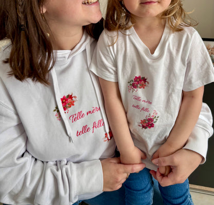 Tee-shirt "Telle mère, telle fille"