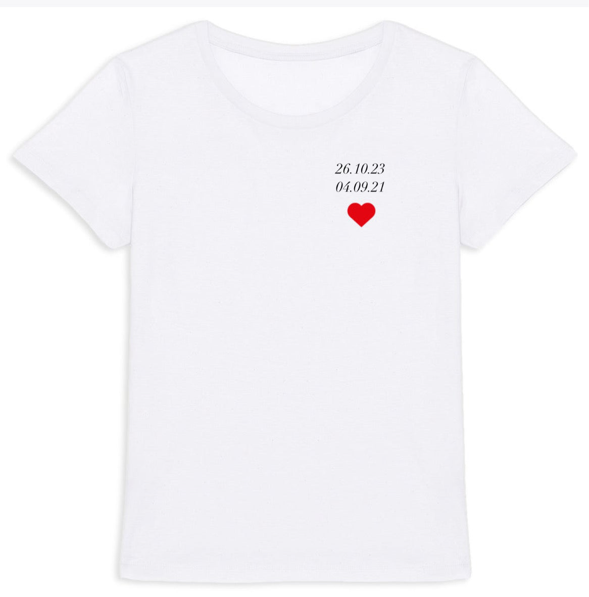 Tee-shirt femme personnalisable
