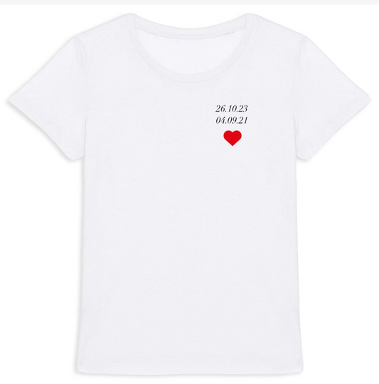 Tee-shirt femme personnalisable