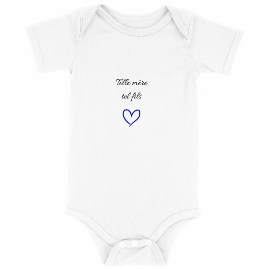 Body bébé matchy matchy avec maman
