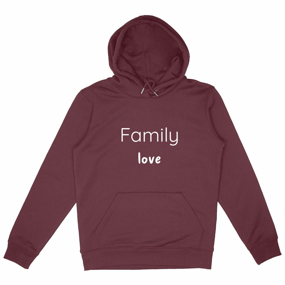 Sweat à capuche Epais Unisexe - Style Familial