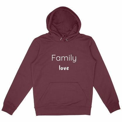 Sweat à capuche Epais Unisexe - Style Familial