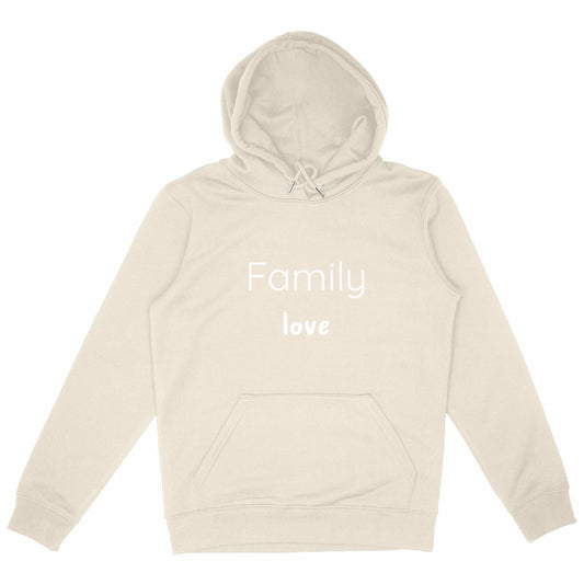 Sweat à capuche Epais Unisexe - Style Familial