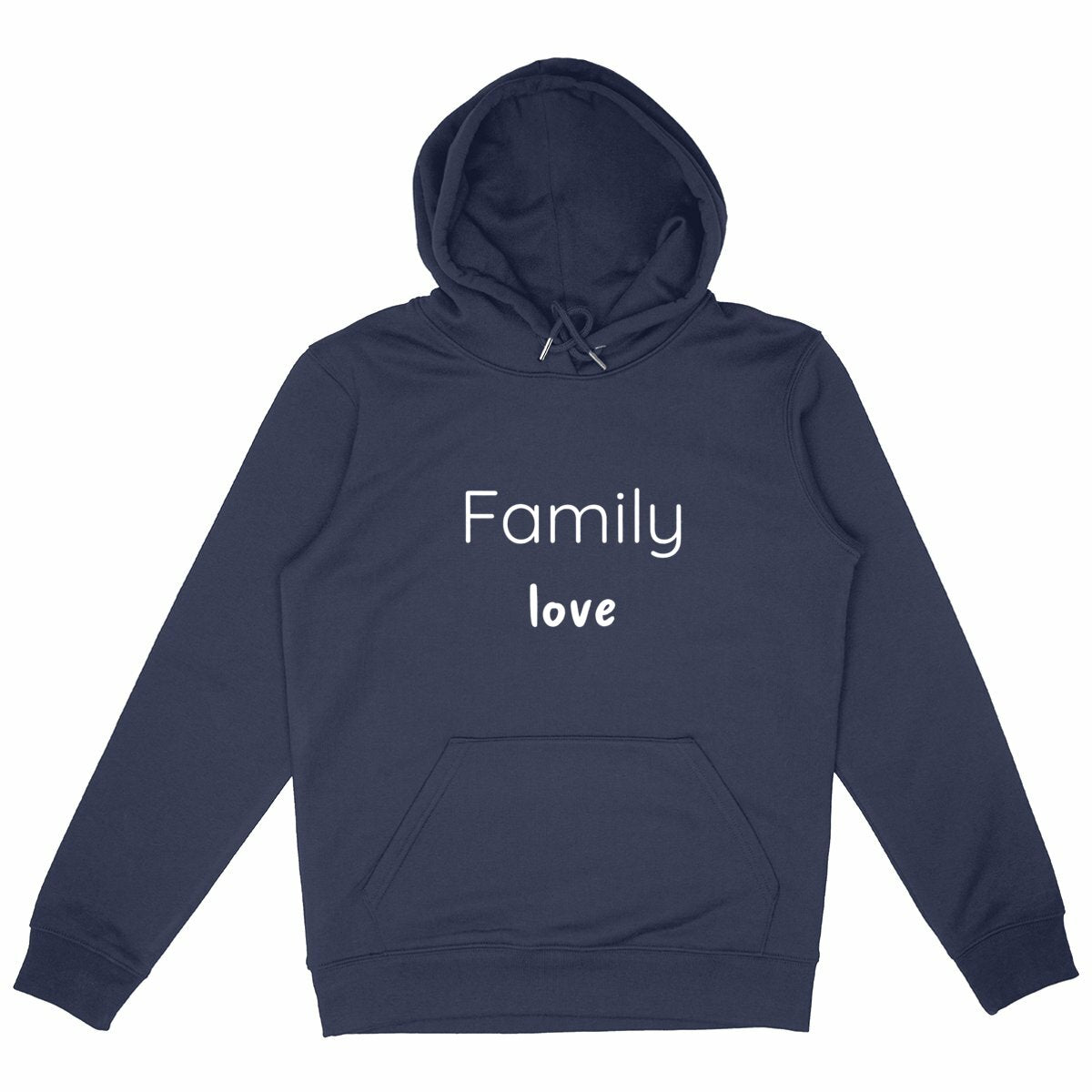 Sweat à capuche Epais Unisexe - Style Familial