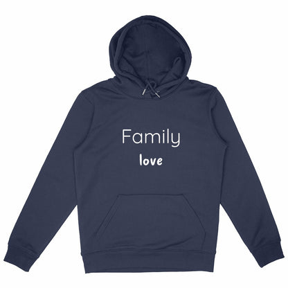 Sweat à capuche Epais Unisexe - Style Familial