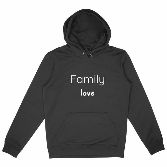 Sweat à capuche Epais Unisexe - Style Familial